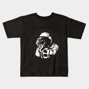Astronaut Dinosaur Funny Kids T-Shirt